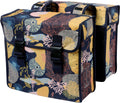 Dubbele fietstas Basil Mara XL Reef 35 liter 14 x 36 x 44 cm - nachtblauw