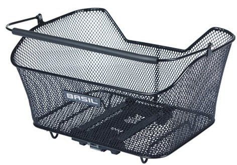 Fietsmand Basil Base M Multi System NX 13 liter 25 x 33 x 16 cm - zwart