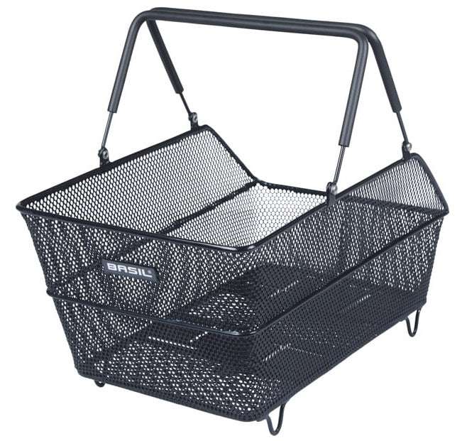 Fietsmand Basil Cento achtermand Multisysteem NX - zwart