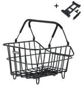 Fietsmand Basil Cento Alu met MIK bevestiging 14 liter 39 x 24 x 15 - zwart