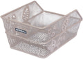Fietsmand Basil Cento Flower S 31 x 21 x 0 - Nude metallic