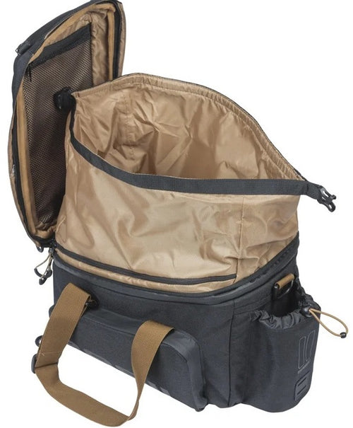 Bagagedragertas Basil Miles XL Pro MIK 9-36 liter - zwart