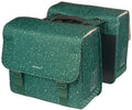 Dubbele fietstas Basil Flair MIK 35 liter 15 x 35 x 31 cm (2x) - groen