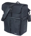 Fietsschoudertas Basil Move MIK 15 liter 14 x 24 x 34 cm - Zwart