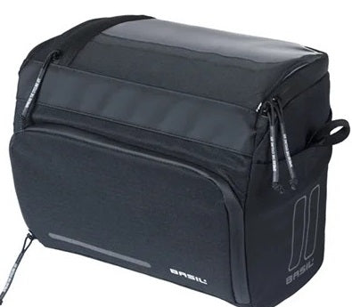 Stuurtas Basil Move KF 7-8 liter 17 x 23 x 20 cm - zwart