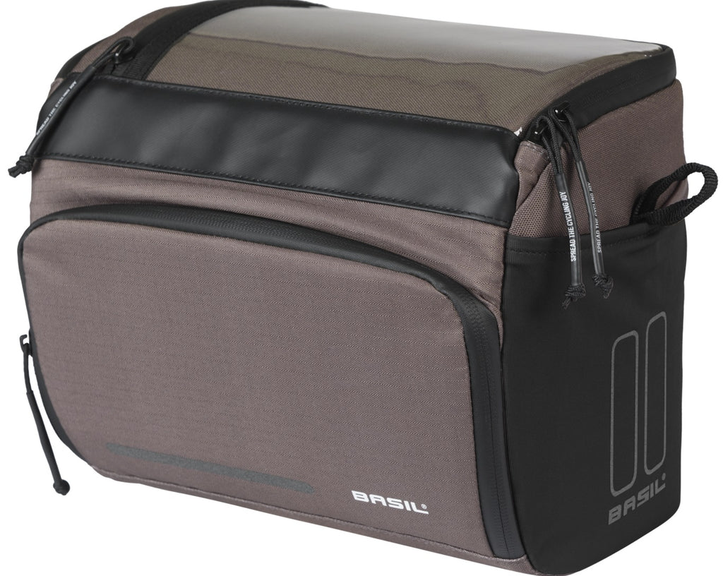 Stuurtas Basil Move KF 7-8 liter 17 x 23 x 20 cm - bruin