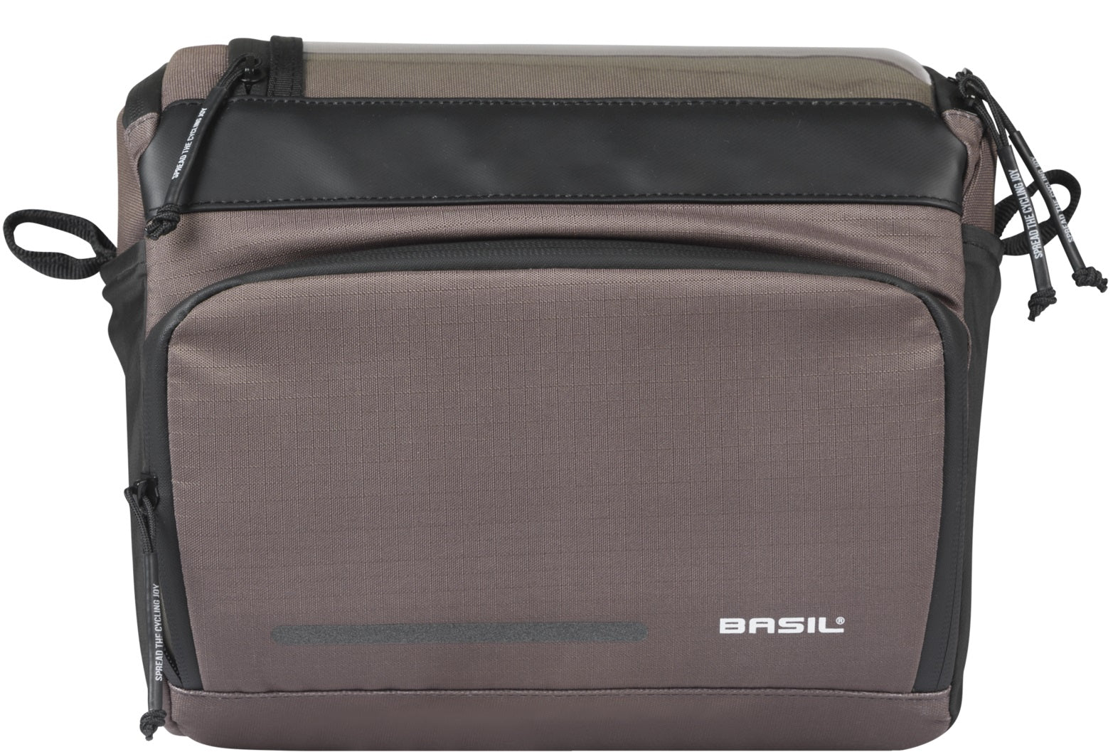 Stuurtas Basil Move KF 7-8 liter 17 x 23 x 20 cm - bruin
