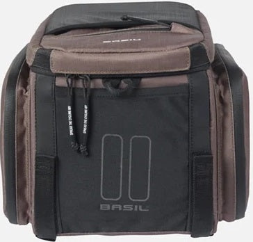 Bagagedragertas Basil Move 10 - 26 liter 24 x 33 x18 cm - bruin