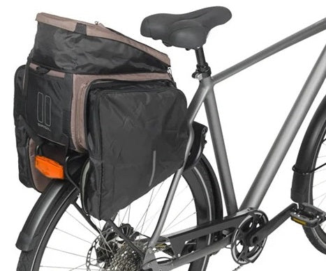 Bagagedragertas Basil Move 10 - 26 liter 24 x 33 x18 cm - bruin
