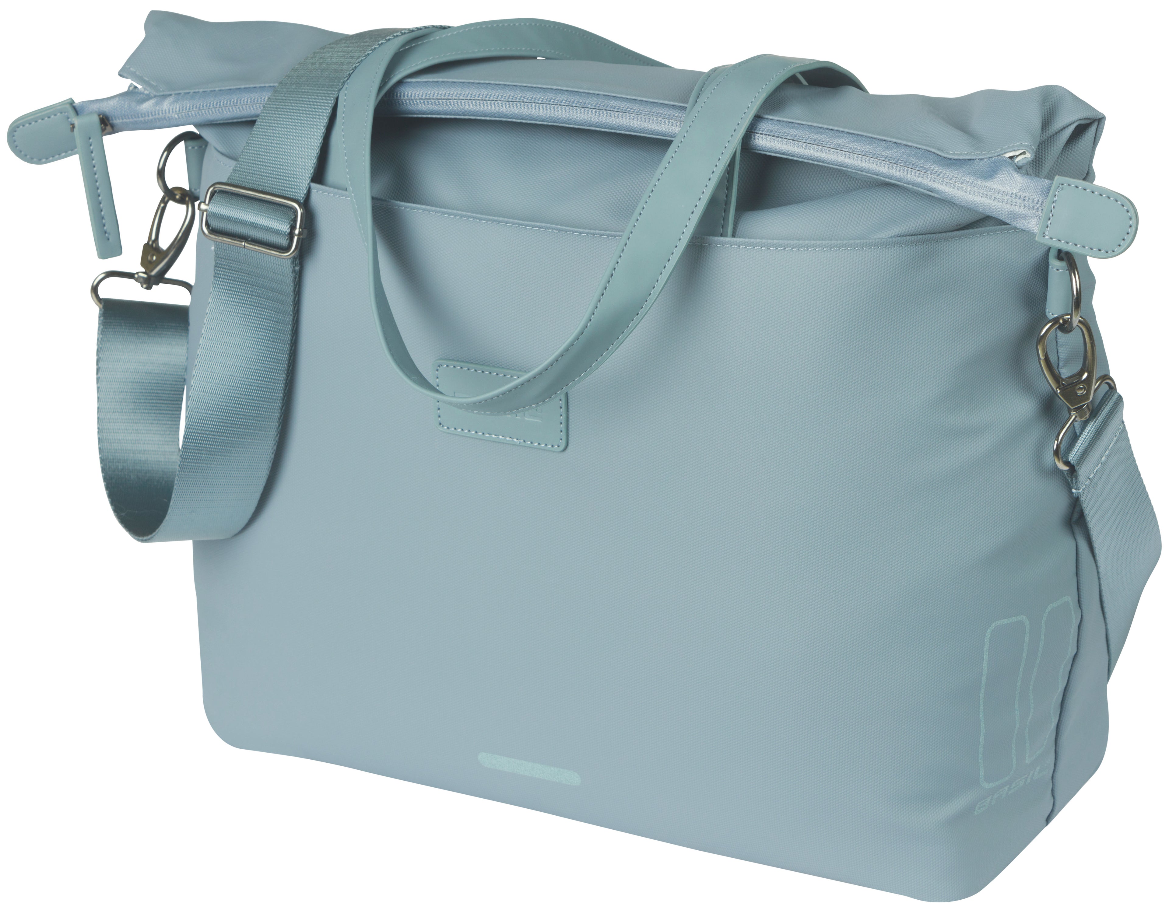 Laptop fietstas Basil Manhattan 12 liter 12 x 38 x 30 cm - Graphite Blue
