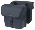 Dubble fietstas Basil GO 32 liters - zwart