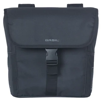 Dubble fietstas Basil GO 32 liters - zwart