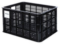 Gerecyclede fietskrat Basil M 29.5 liter MIK 33 x 44 x 27 cm - zwart