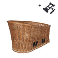Hondenfetsmand Basil Pasje MIK 38 liter 41 x 27 x 27 cm - naturel