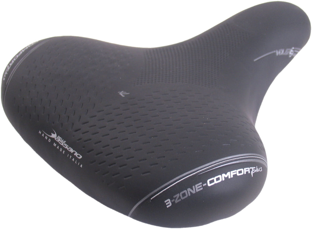 Fietszadel Selle Bassano Volare XL - zwart