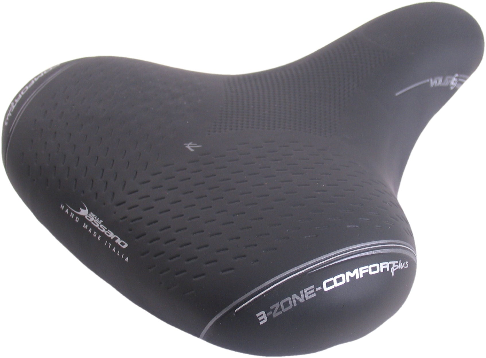 Fietszadel Selle Bassano Volare XL - zwart