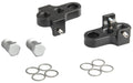Crankverkorter Mirage T6 aluminium met RVS bouten - zwart