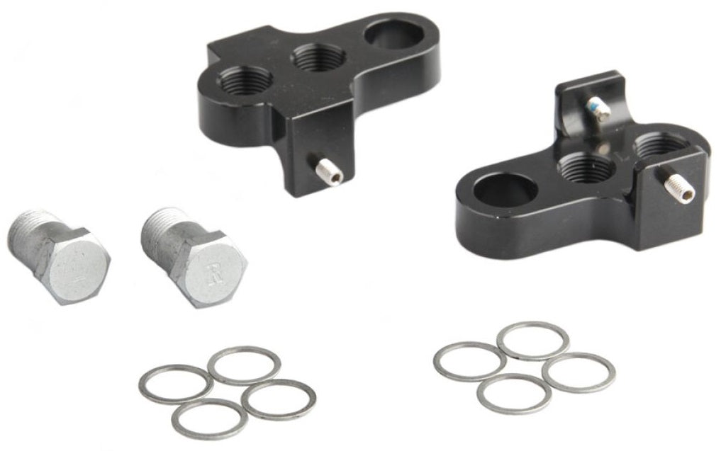 Crankverkorter Mirage T6 aluminium met RVS bouten - zwart