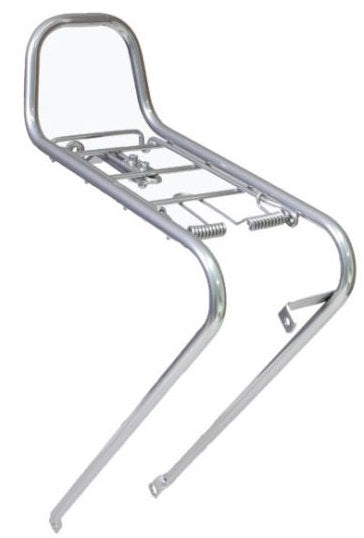 Retro voordrager 28" Steco - chroom