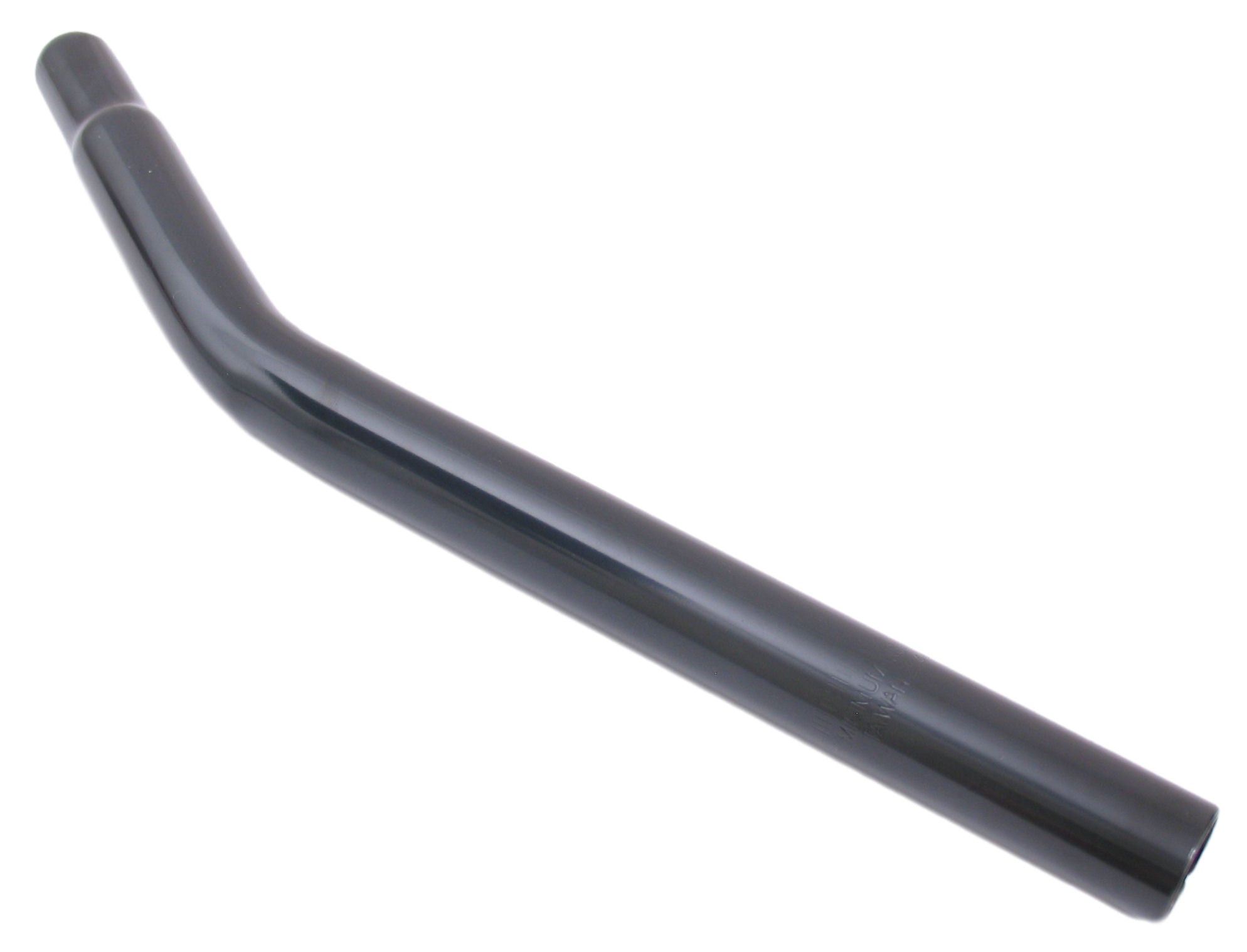 Zadelpen Freestyle ø25,4 mm / 360 mm gebogen staal - zwart