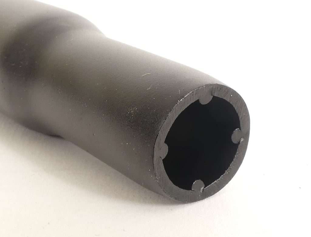 Zadelpen kaars Edge ø27.2 mm / 300 mm aluminium - zwart