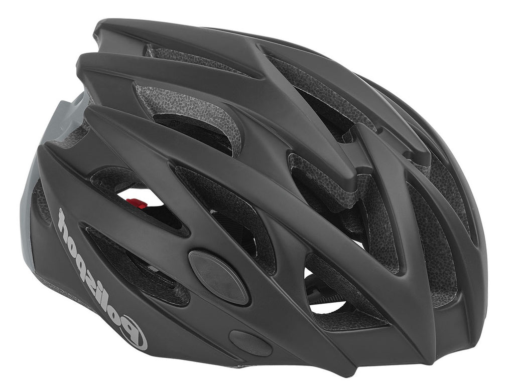 Fietshelm Polisport Twig M 55-58 cm - zwart / grijs