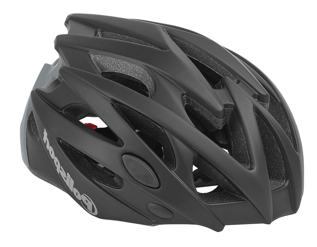 Fietshelm Polisport Twig L 58-61 cm - zwart / grijs