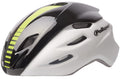 Fietshelm Polisport Aero-R Medium 55-58 cm - mat wit / zwart / fluor geel