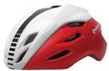 Fietshelm Polisport Aero-R Large 58-61 cm - mat rood / wit glanzend / zwart