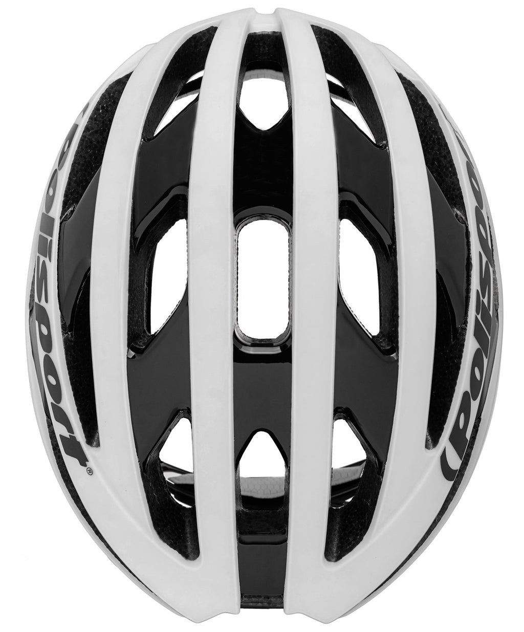 Fietshelm Polisport Light Pro L 58-61 cm - mat wit / zwart
