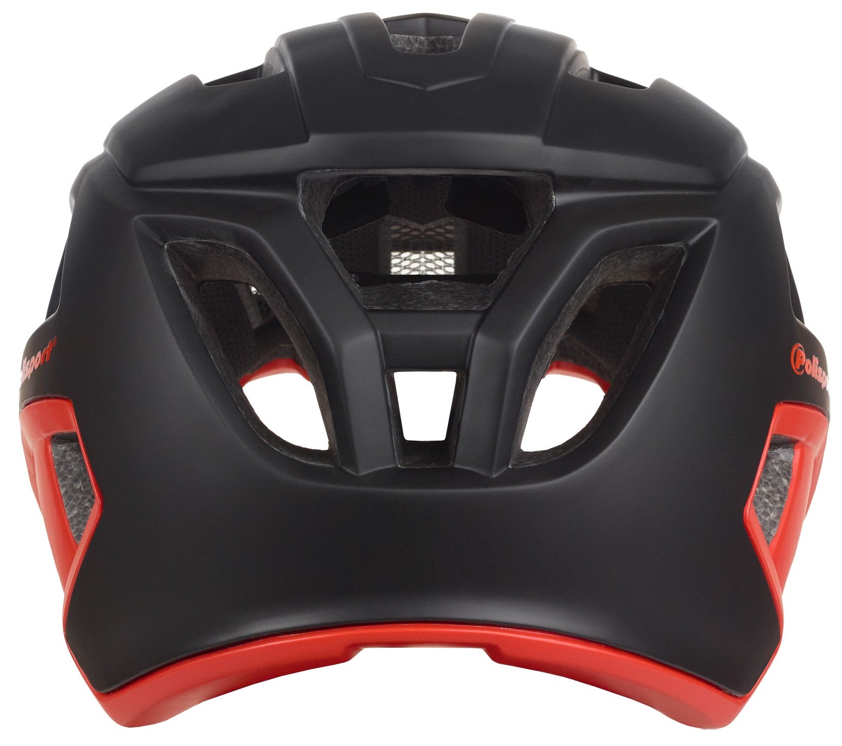 Fietshelm Polisport Mountain Pro L 58-61 cm - zwart / rood