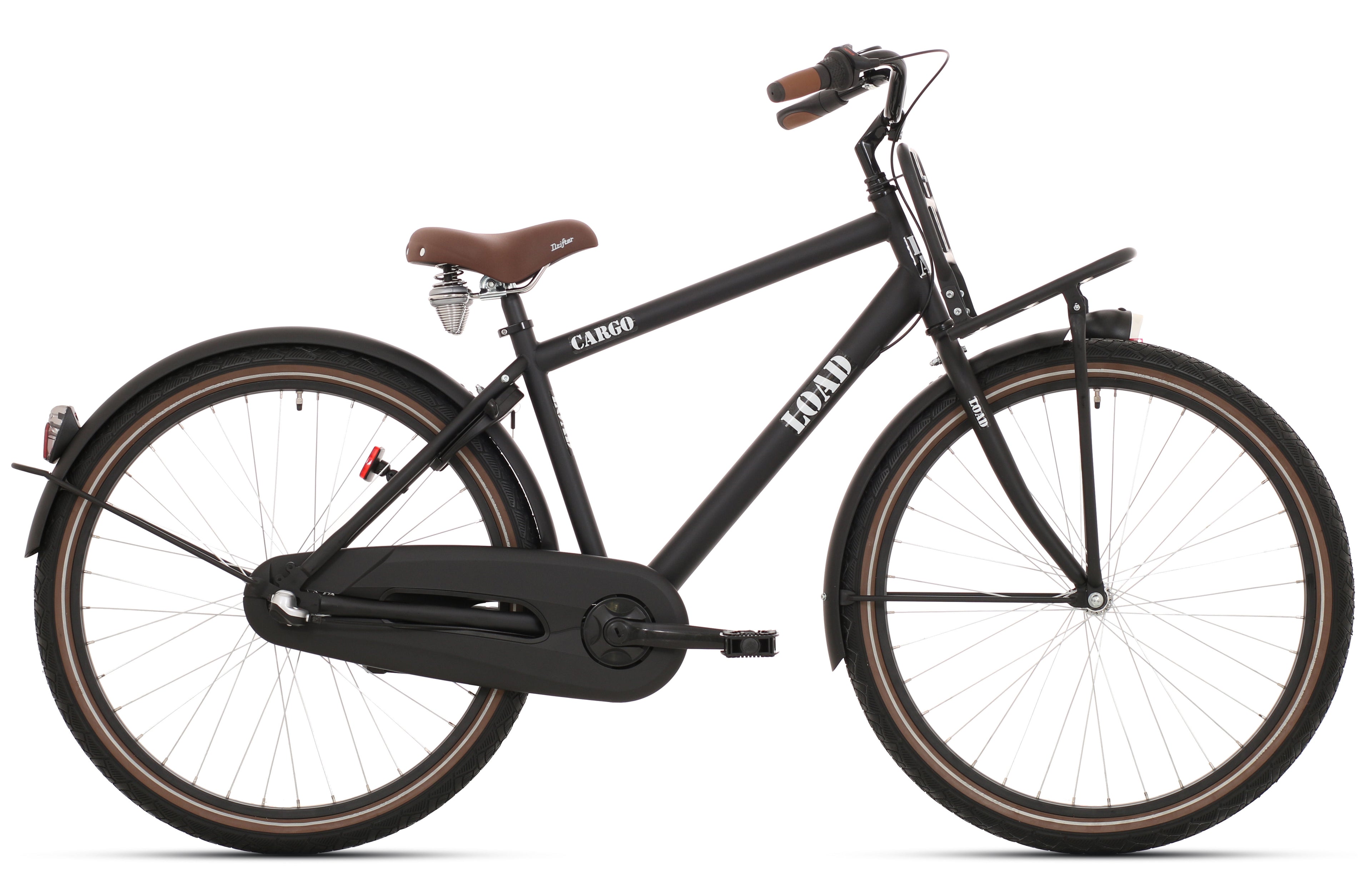Kinderfiets Bikefun Load 26 inch met Nexus 3 versnelling/remnaaf - Mat Zwart