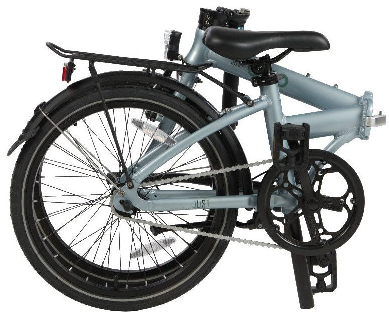 Vouwfiets U-Go Just S1 - 20 inch - Single speed - V brake en remnaaf - Misty Grey