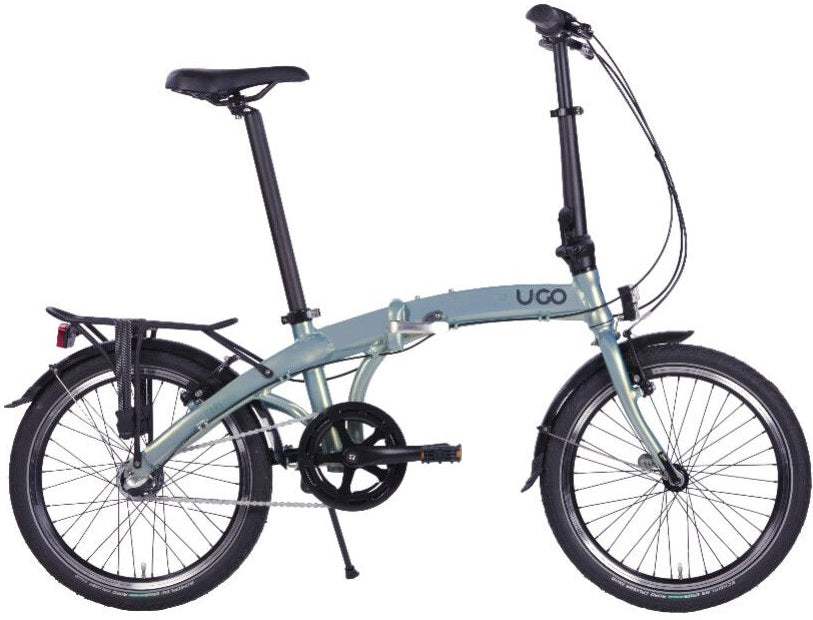 Vouwfiets U-Go Dare i3 - 20 inch - Nexus 3 speed - V brake - Alpine Green