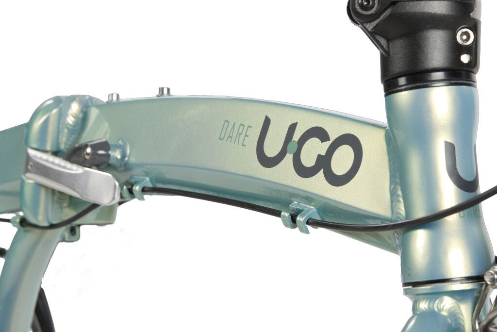 Vouwfiets U-Go Dare i3 - 20 inch - Nexus 3 speed - V brake - Alpine Green