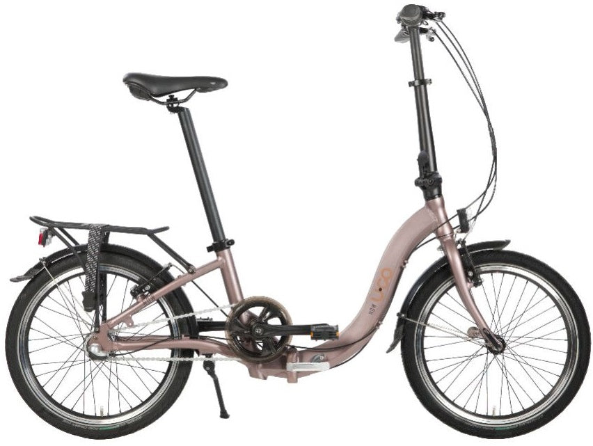 Vouwfiets U-Go Now i3 met lage instap - 20 inch - Nexus 3 speed - V brake -Marroon Brown