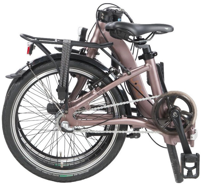 Vouwfiets U-Go Now i3 met lage instap - 20 inch - Nexus 3 speed - V brake -Marroon Brown