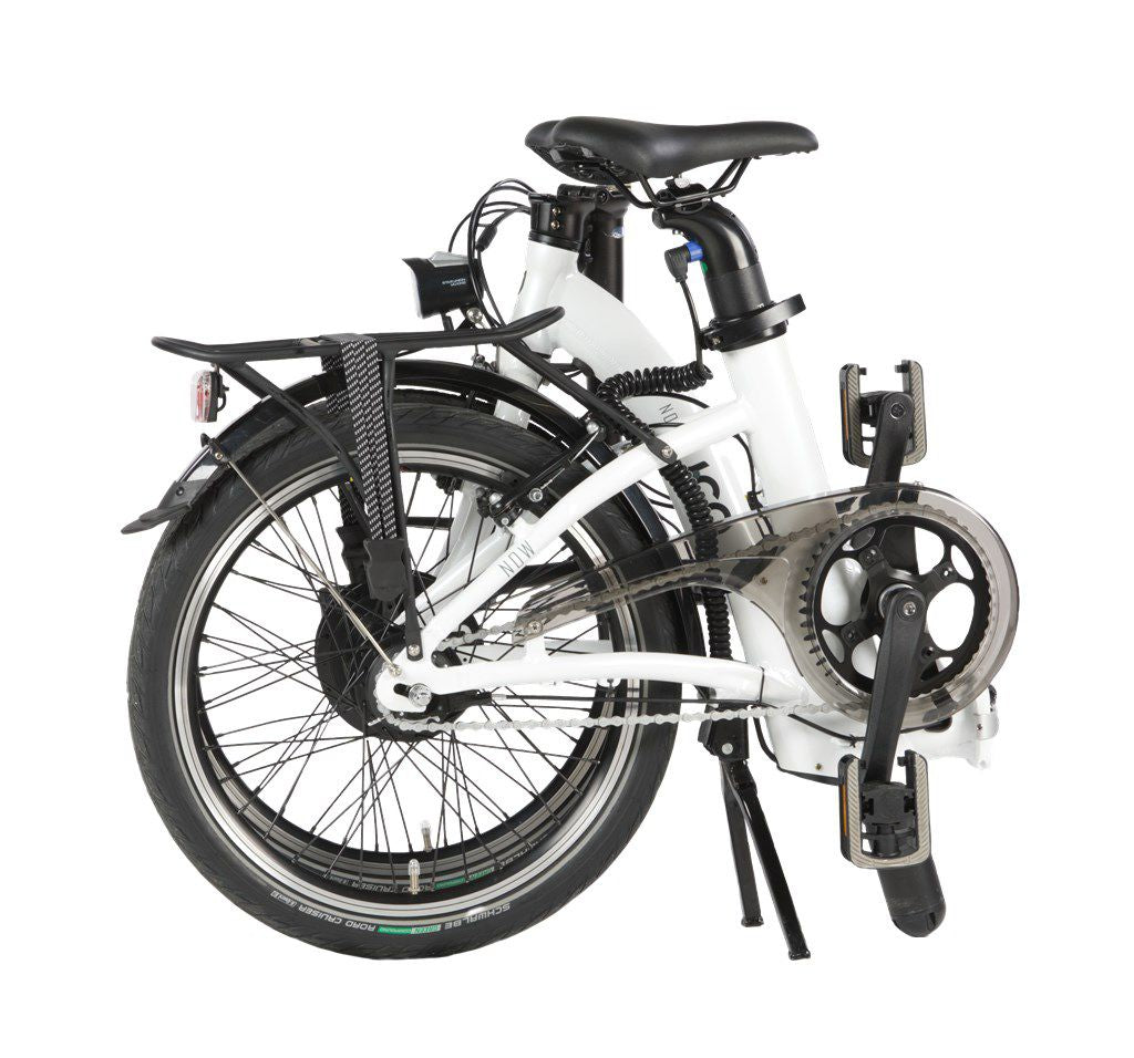 Elektrische vouwfiets U-Go Now Ei7 - lage instap - 20 inch - Nexus 7 speed - V brake - Pearl White
