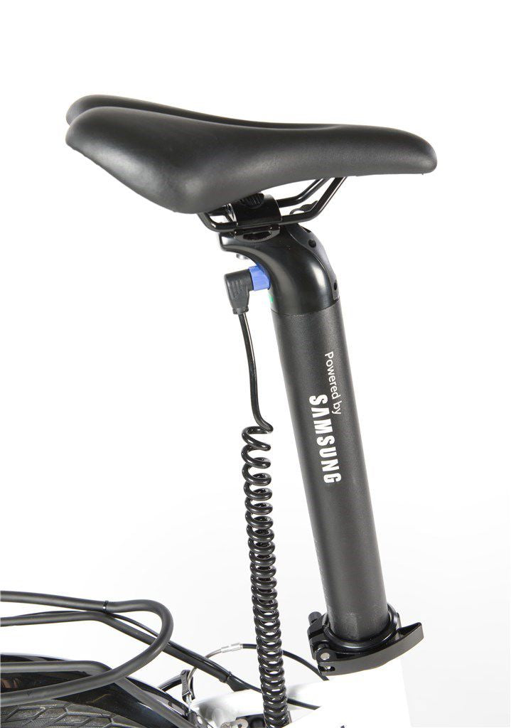 Elektrische vouwfiets U-Go Now Ei7 - lage instap - 20 inch - Nexus 7 speed - V brake - Pearl White