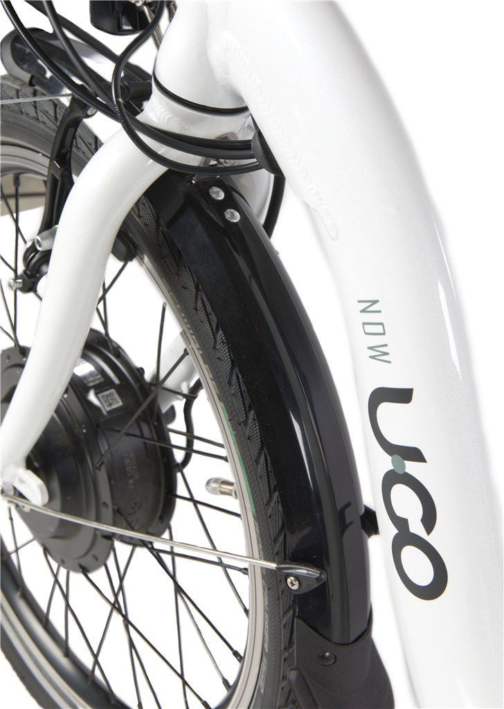 Elektrische vouwfiets U-Go Now Ei7 - lage instap - 20 inch - Nexus 7 speed - V brake - Pearl White