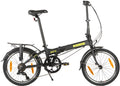 Vouwfiets Dahon Hit D6 Pitch - 20 inch -  6 speed derailleur - V Brake - Matt Black