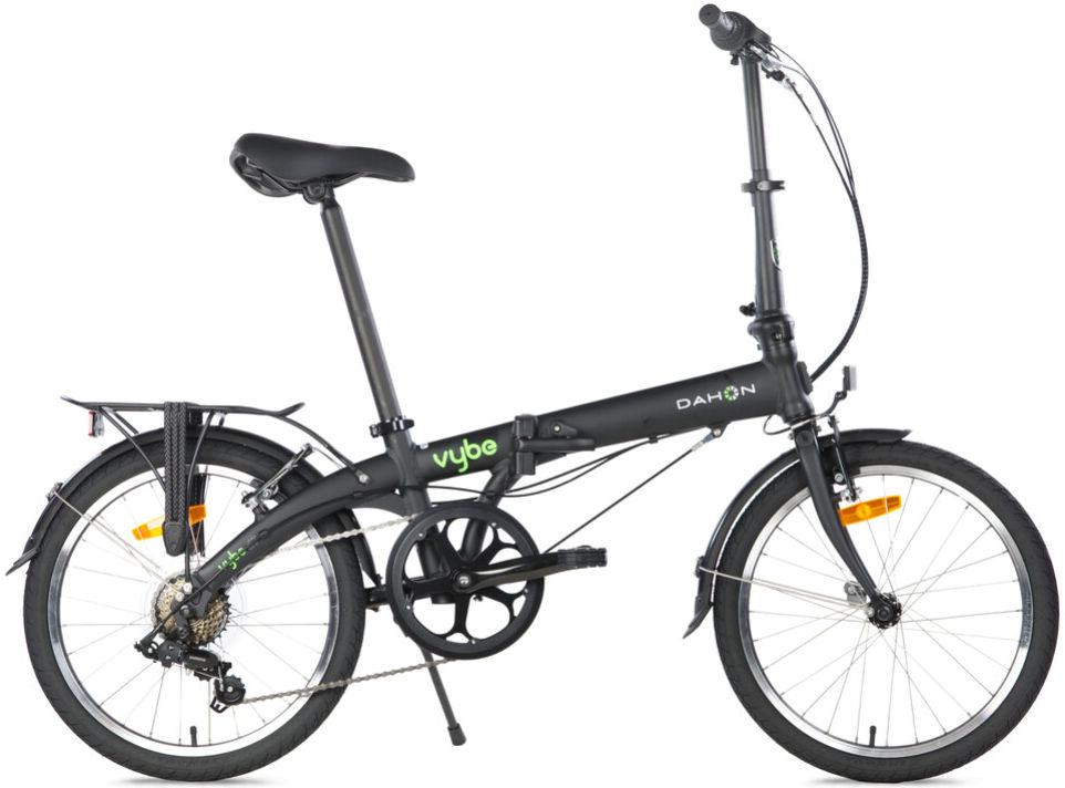 Vouwfiets Dahon Vybe D7 Shadow - 20 inch -  6 speed derailleur - V Brake - Matt Black