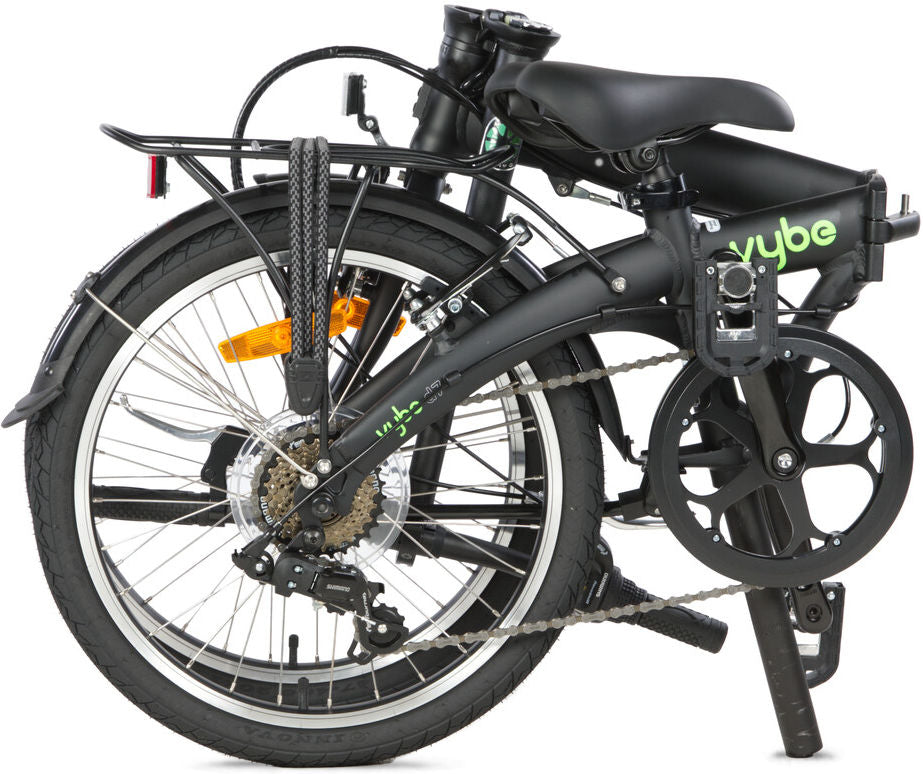 Vouwfiets Dahon Vybe D7 Shadow - 20 inch -  6 speed derailleur - V Brake - Matt Black