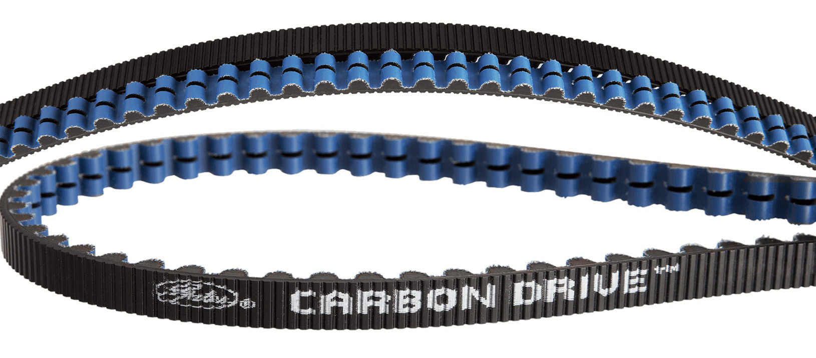 Aandrijfriem Gates CDX Carbon Drive 120T - zwart/blauw