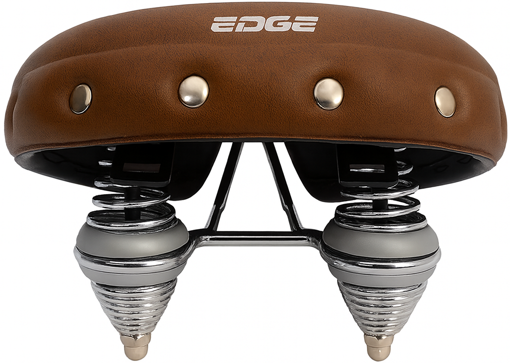 Fietszadel Edge Urban XL - mat donkerbruin