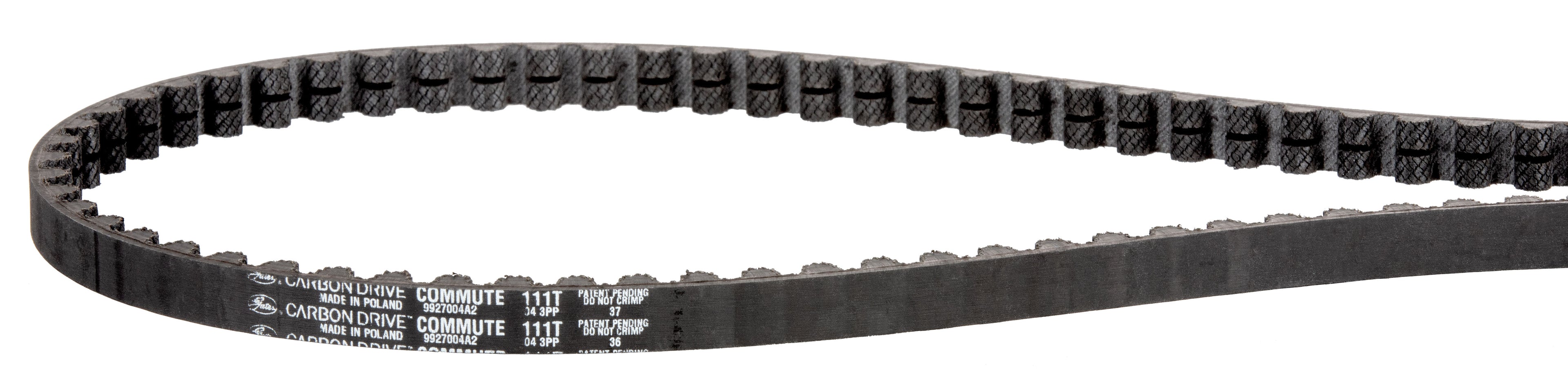 Aandrijfriem Gates CDC Carbon Drive 122T - zwart