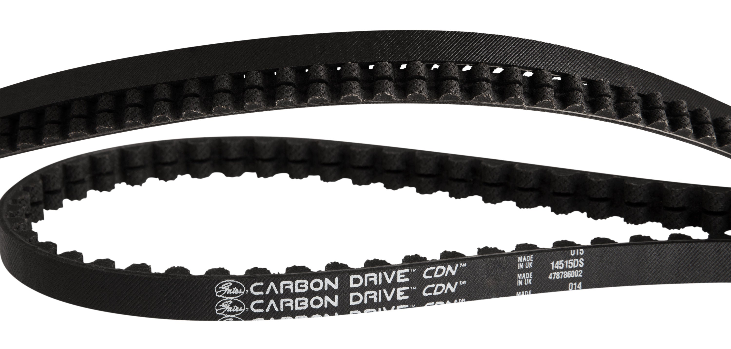 Aandrijfriem Gates CDN Carbon Drive 120T - zwart