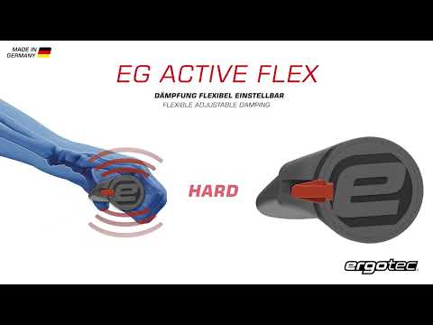 Handvatset Ergotec EG-Active Flex 135/135 mm - zwart