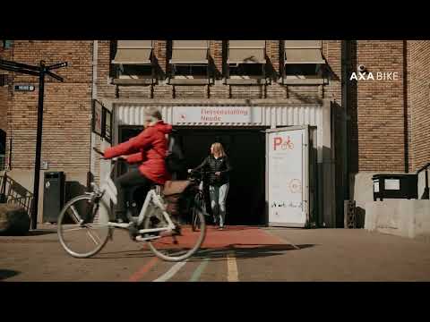 Vouwslot Axa Foldable 6-95 - zwart