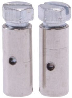 Schroefnippels Simson 6 x 14 mm (2 stuks) - Zilver